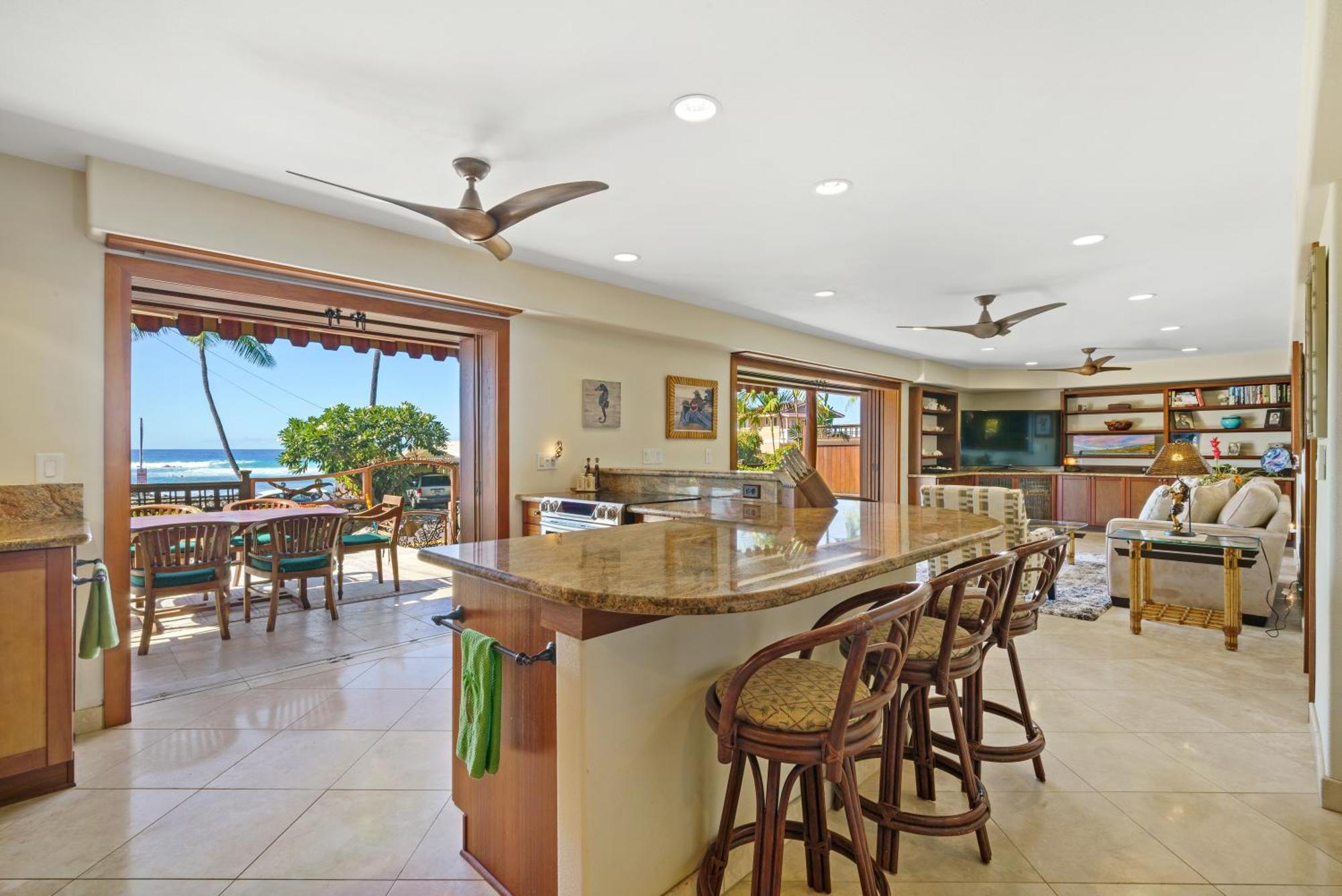Seaspray Oceanview Lejlighed Kailua-Kona Eksteriør billede